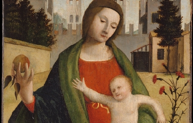 Madonna and Child, by Bramantino