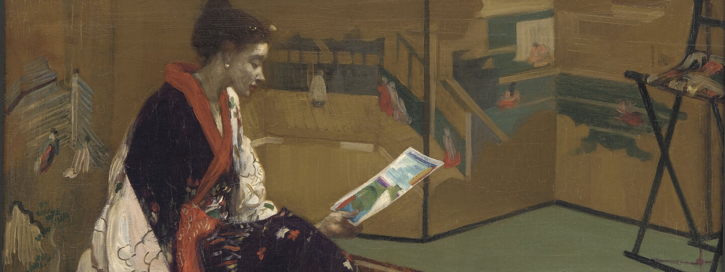 Caprice in Purple and Gold: The Golden Screen, by James Abbott McNeill Whistler