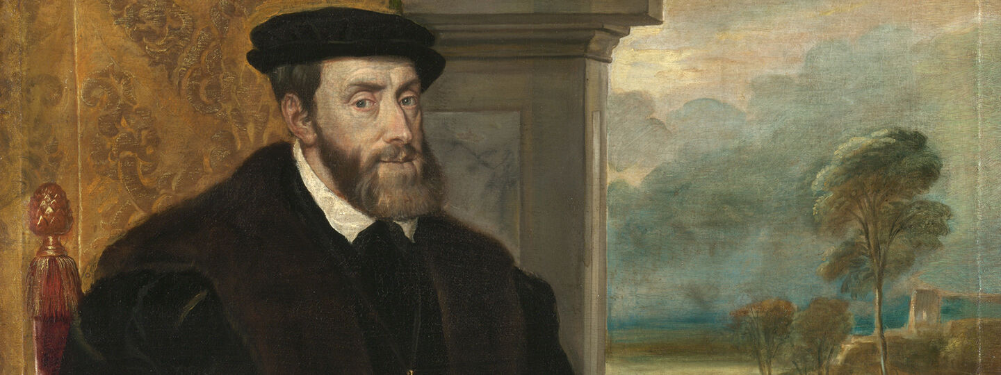 Portrait of Charles V, by Lambert Sustris