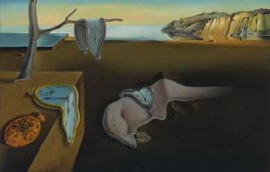 The Persistence of Memory, by Salvador Dalí