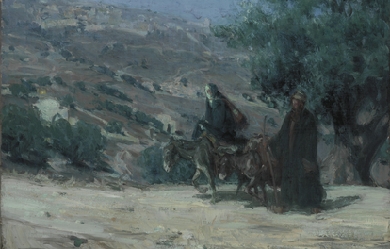 Flight into Egypt, by Henry Ossawa Tanner