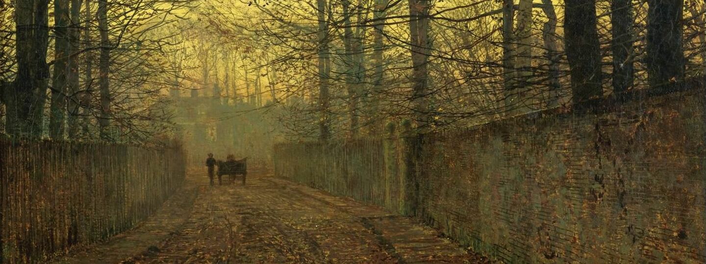 October Gold, by John Atkinson Grimshaw