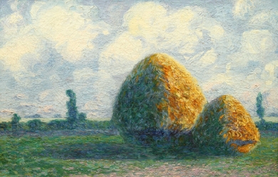 The piles (today's pampa), by Martín Malharro