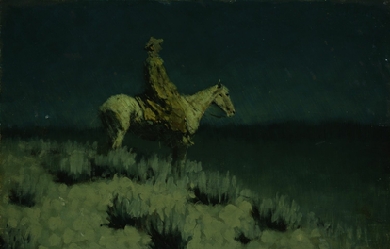 The Night Rider, by Frederic Remington