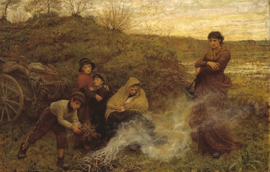 The Vagrants, by Frederick Walker