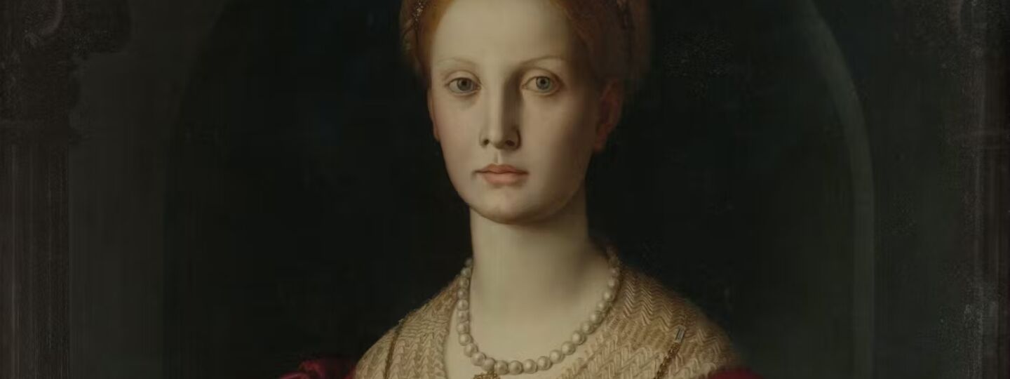 Portrait of Lucrezia Panciatichi, by Bronzino