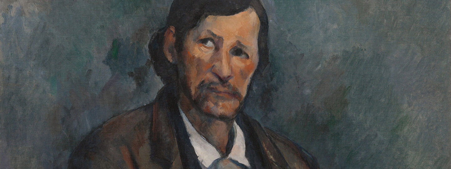 The man with crossed arms, by Paul Cézanne