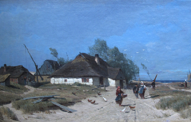 On Hiddensee, by Antonie Biel