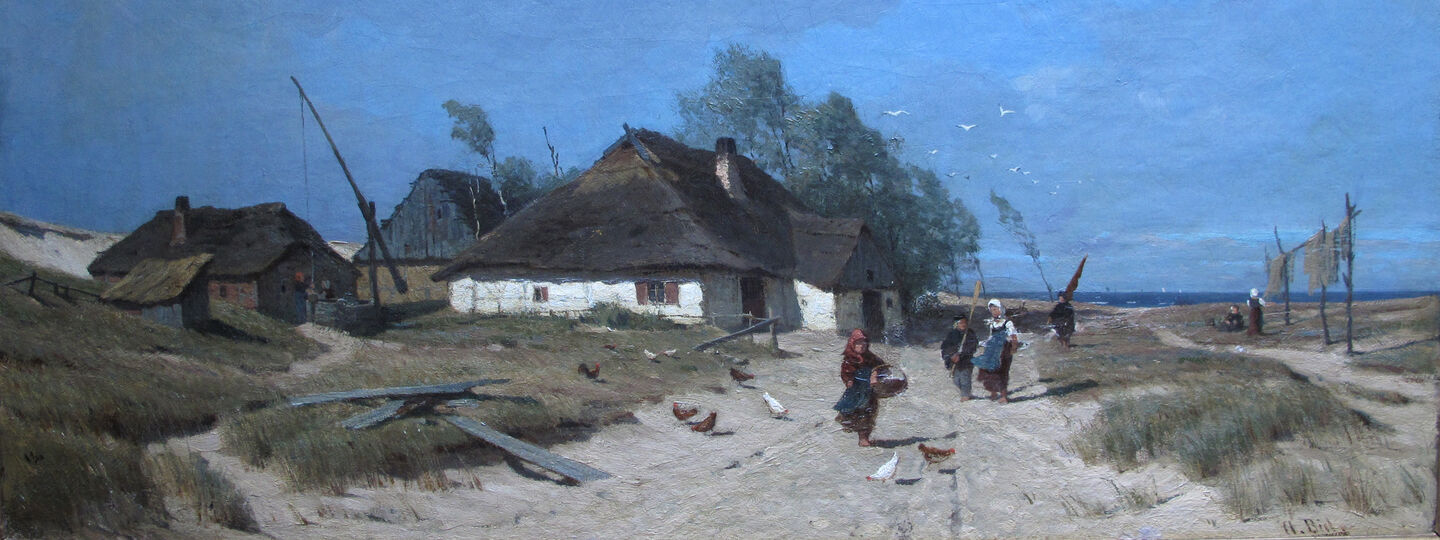 On Hiddensee, by Antonie Biel