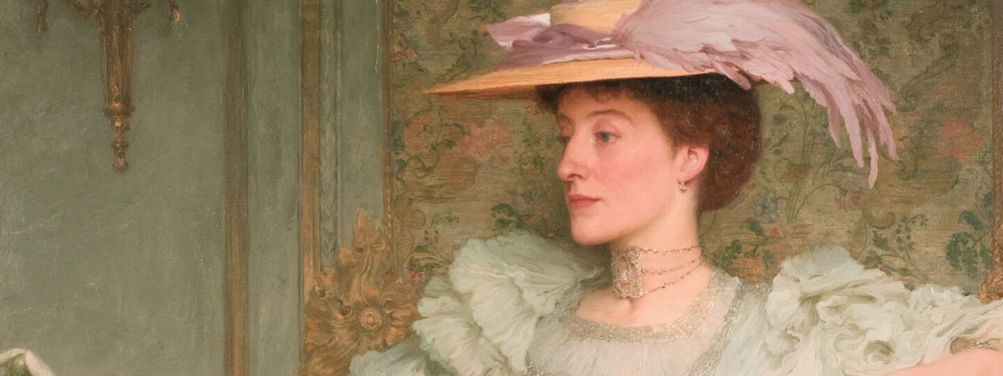Lady Hillingdon, by Frank Dicksee