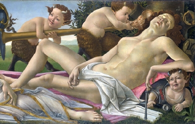 Venus and Mars, by Sandro Botticelli