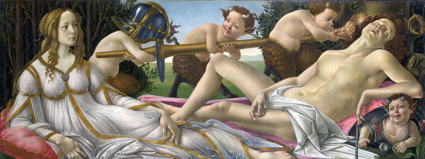 Venus and Mars, by Sandro Botticelli