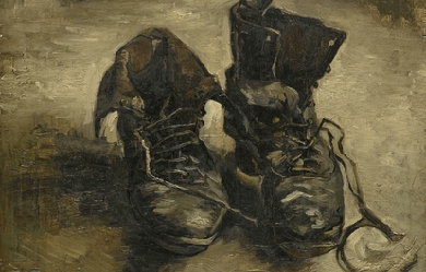 Shoes, by Vincent van Gogh