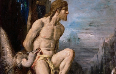 Prometheus, by Gustave Moreau