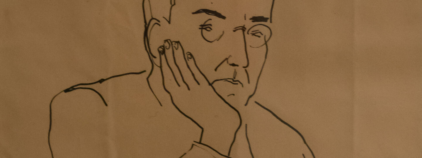 Drawing by Antonio Machado, by Unknown author