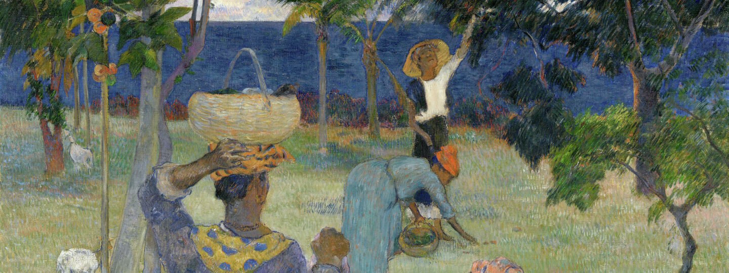 Fruit Picking, or Among the Mangoes, by Paul Gauguin