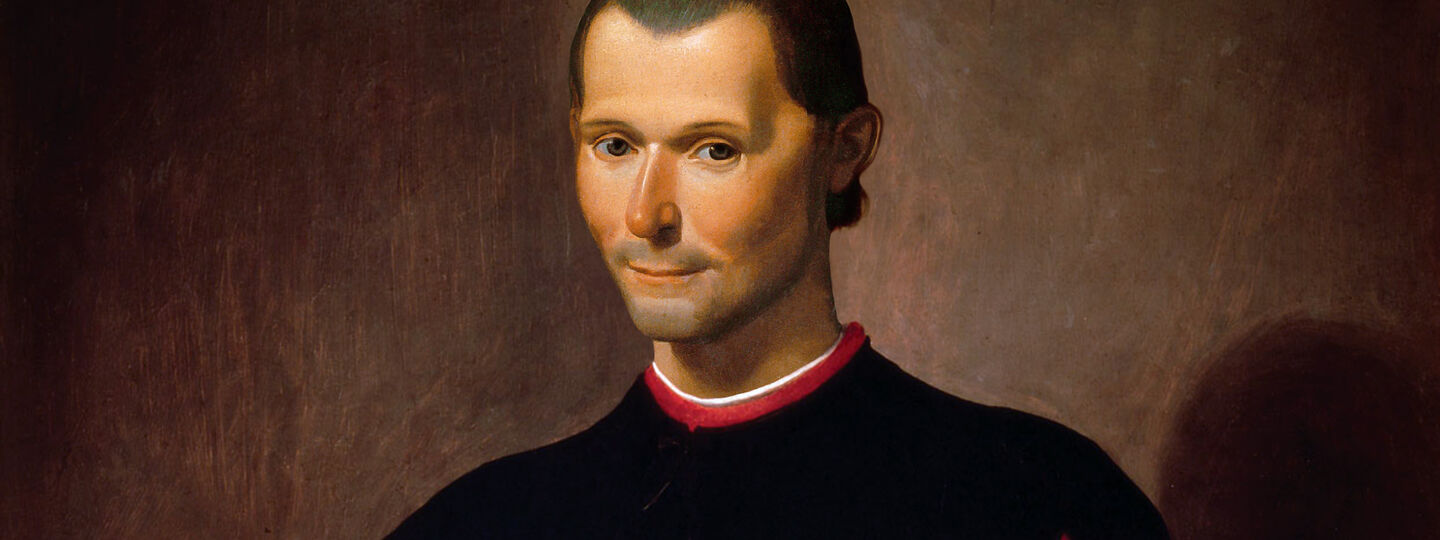 Portrait of Niccolo Machiavelli, by Santi di Tito