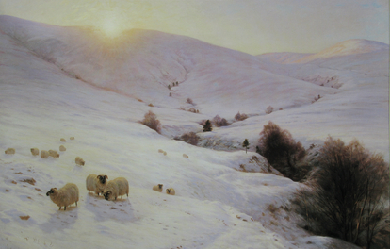 Sun Pepped o'er the Hill, by Joseph Farquharson