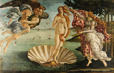 The Birth of Venus, by Sandro Botticelli