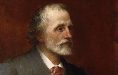 George Meredith, by George Frederic Watts