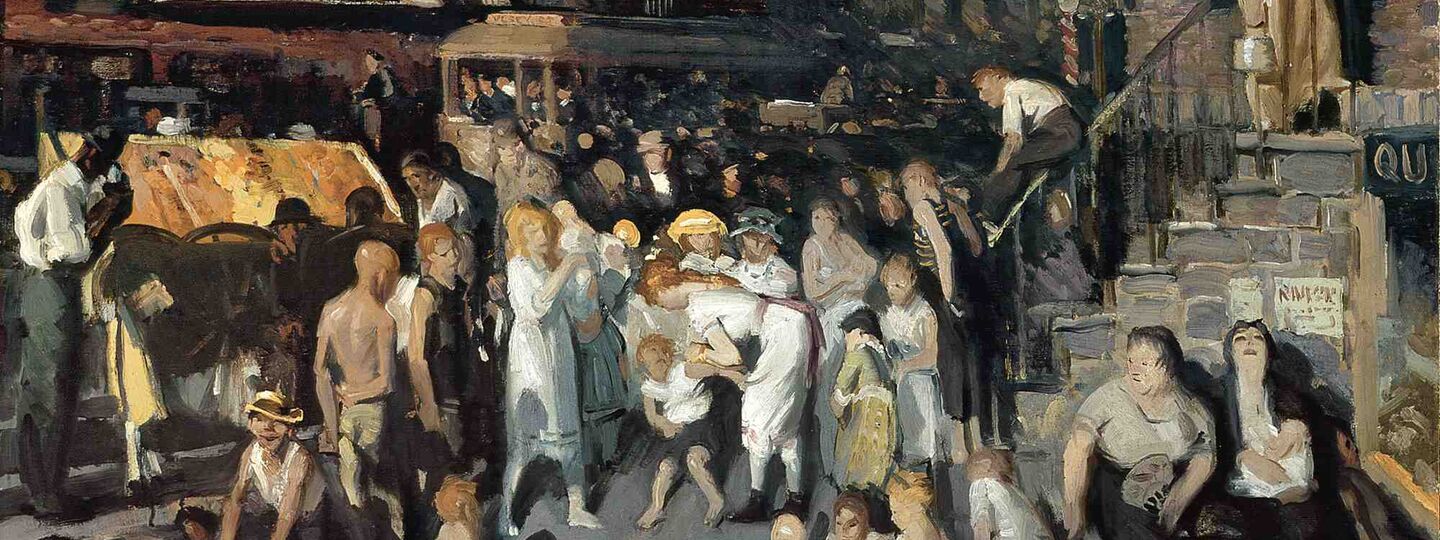 Cliff Dwellers, by George Bellows