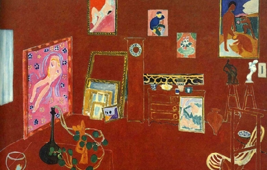 The Red Workshop, by Henri Matisse