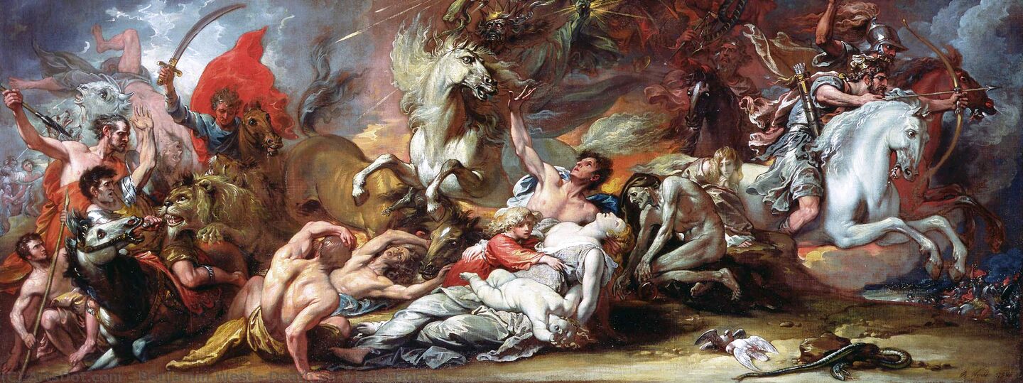 Death on a Pale Horse, by Benjamin West