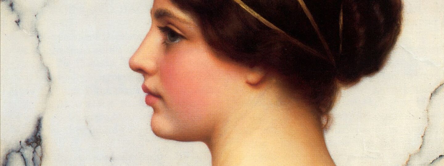 A Grecian Lovely, by John William Godward