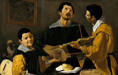 The Three Musicians, by Diego Velázquez