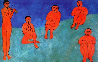 Music , by Henri Matisse 