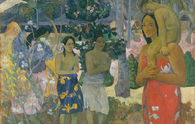 Hail Mary, by Paul Gauguin