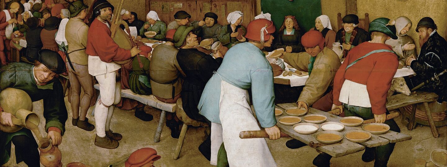 The Peasant Wedding, by Pieter Bruegel the Elder