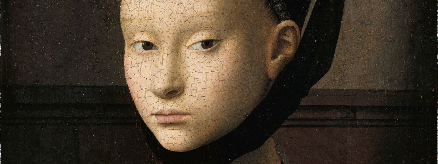 Portrait of a Young Woman, by Petrus Christus