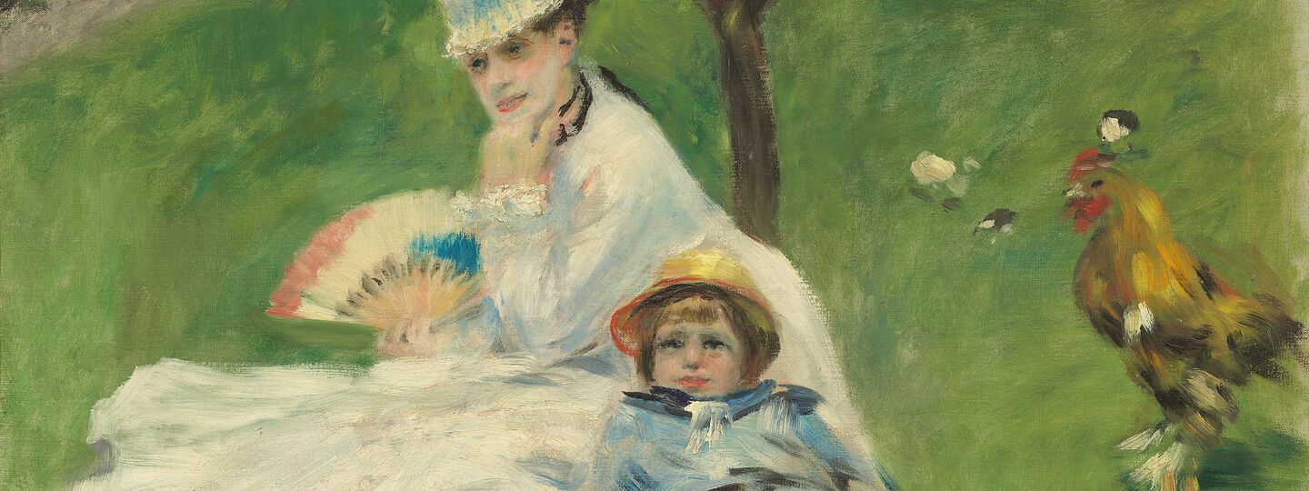 Madame Monet and Her Son, by Pierre-Auguste Renoir