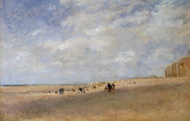 Rhyl Sands , by David Cox