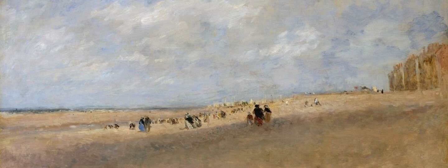 Rhyl Sands , by David Cox