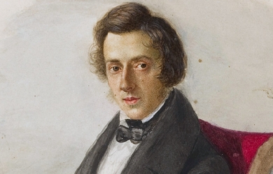  Portrait of Fryderyk Chopin, by Maria Wodzińska