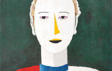 Female portrait, by Kazimir Malevich