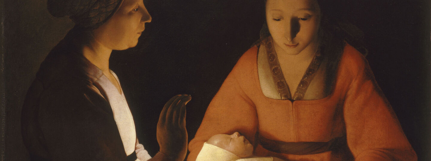 The New-born, by Georges de La Tour