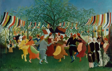 A Centennial of Independence, by Henri Rousseau