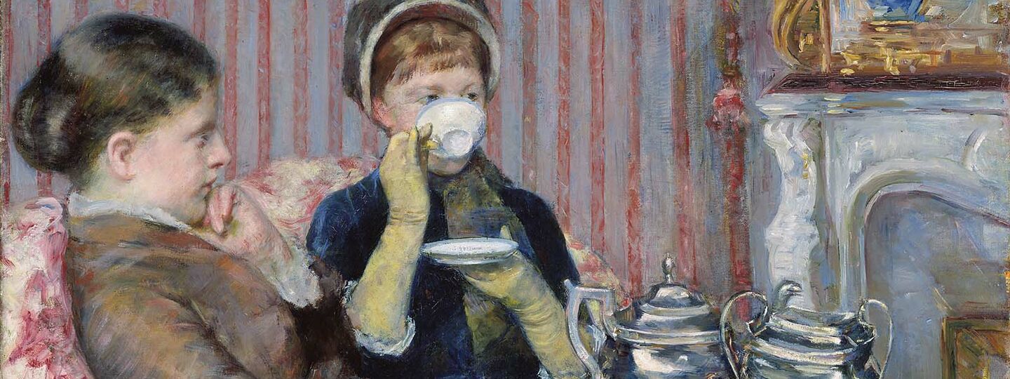 Five O'Clock Tea, by Mary Cassatt