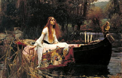 The Lady of Shalott, by John William Waterhouse