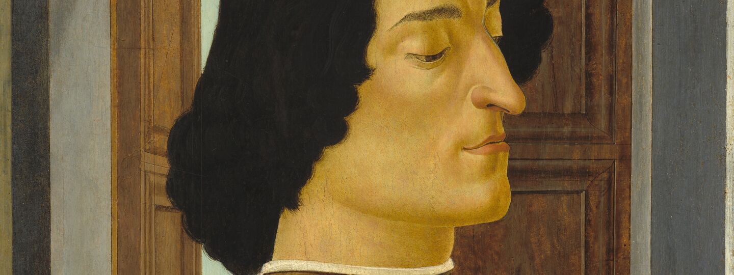 Portrait of Giuliano de Medici, by Sandro Botticelli