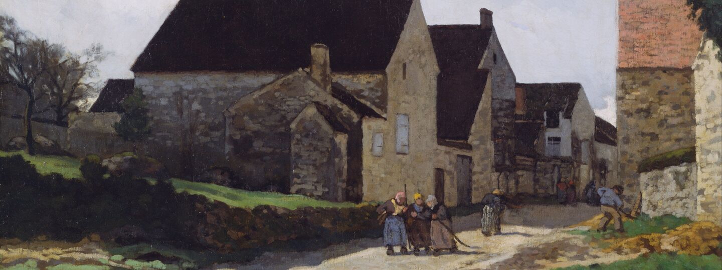 Women Going to the Woods, by Alfred Sisley