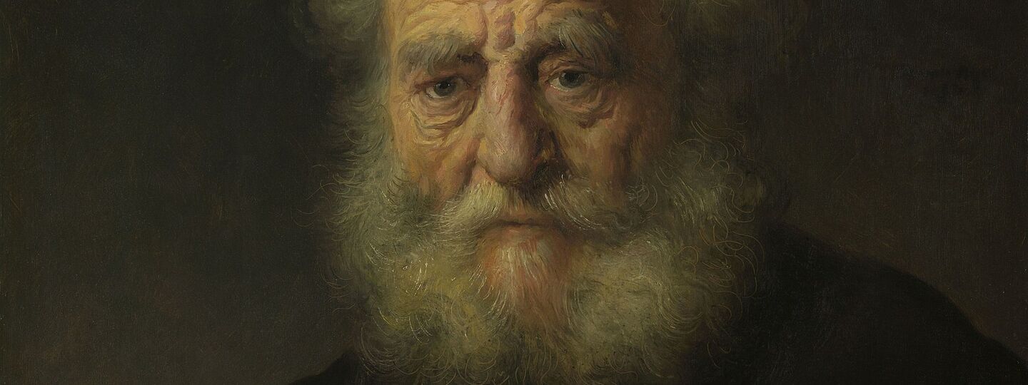 Study of an Old Man with a Gold Chain, by Rembrandt