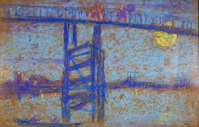 Nocturne: Battersea Bridge, by James Abbott McNeill Whistler