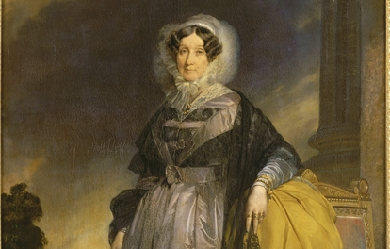 Portrait of Adelaide d'Orleans, by Franz Xaver Winterhalter