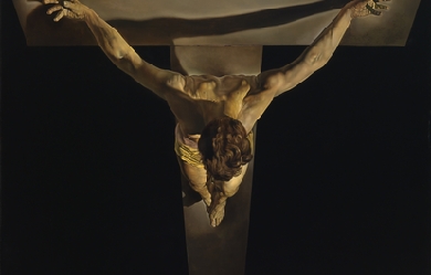 Christ of Saint John of the Cross, by Salvador Dalí