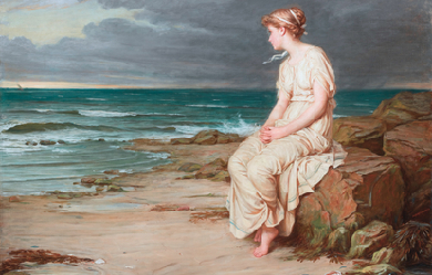 Miranda, by John William Waterhouse