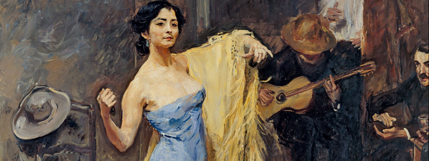 Portrait of the Dancer Anna Pawlowa, by Max Slevogt
